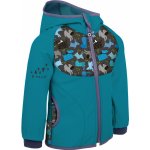 Unuo dětská softshellová bunda bez zateplení smaragdová Pejsci – Zboží Dáma