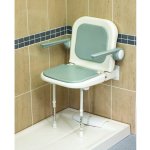 AKW Sprchová židle Maldives Rozměrné, Vyříznuté sedátko – Zbozi.Blesk.cz