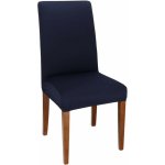 Potah na židli elastický SPRINGOS HA5244 námořnická modř – Zboží Dáma
