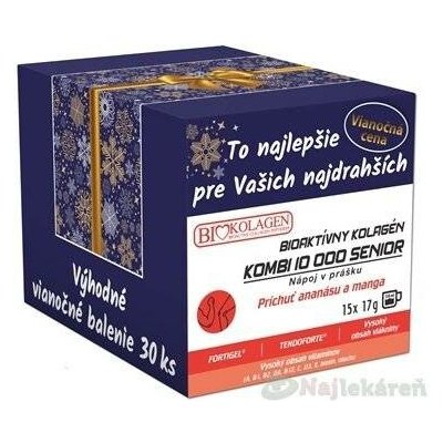 Asp Bioaktivní kolagen kombi senior Vánoce nápoj v prášku sáčky 30 x 17 g – Hledejceny.cz
