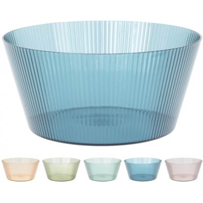 Miska na salát 24,5 cm, 4 l, plast, barvy mix – Hledejceny.cz