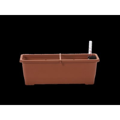 Plastia Samozavlažovací truhlík Bergamot 50 x 20 x 17 cm terakota – Zbozi.Blesk.cz