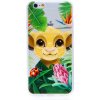 Pouzdro a kryt na mobilní telefon Apple Pouzdro AppleMix DISNEY Apple iPhone 5 / 5S / SE - Lví král - Simba- gumové - průhledné