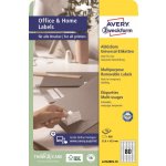 Avery Zweckform L4732REV-10 Snímatelné etikety 35,6x16,9mm 800 ks bílá – Zboží Mobilmania