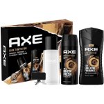 AXE Dark Temptation deodorant sprej 150 ml, sprchový gel 250 ml A voda po holení 100 ml Dárkové balení s držákem na telefon – Zbozi.Blesk.cz