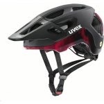 UVEX REACT MIPS BLACK-RUBY RED MATT 2025 – Hledejceny.cz