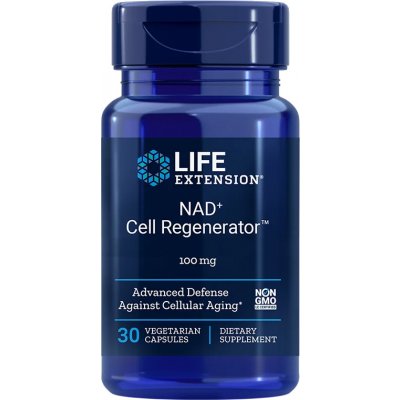 Life Extension NAD+ Cell Regenerator, 100 mg, 30 rostlinných kapslí