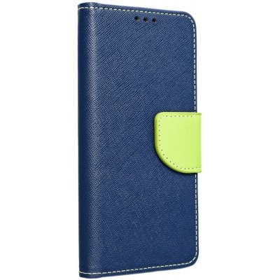 Pouzdro BlueStar flip Xiaomi Redmi Note 9T 5G modré/limetkové