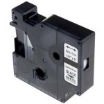 Kompatibilní páska s Dymo 18051, S0718260 6mm x 1, 5m černý tisk / bílý podklad – Zboží Živě