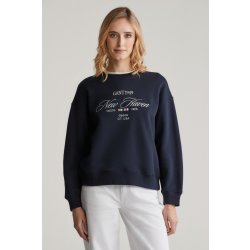 Gant GRAPHIC C-NECK SWEAT EVENING BLUE