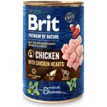 Brit Premium by Nature Dog Chicken With Chicken Hearts 400 g – Hledejceny.cz