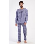 Jakub pánské pyžamo dlouhé tm.šedé – Zboží Dáma Jakub pánské pyžamo dlouhé tm.šedé – Zboží Dáma