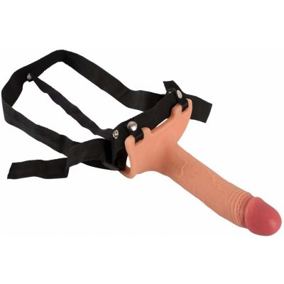 Realistixxx Strap on hinged, hollow, lifelike – Zboží Dáma