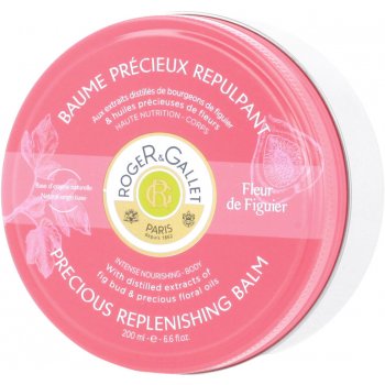 Roger & Gallet Fleur de Figuier tělový balzám pro obnovu hutnosti pokožky (Precious Replenishing Balm) 200 ml