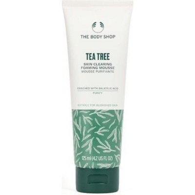 The Body Shop Čisticí pěna pro mastnou pleť Tea Tree (Skin Clearing Foaming Mousse) 125 ml – Zboží Mobilmania