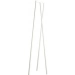Nordic Design kovový stojací věšák Yako 173 x 50 cm Bílý – Sleviste.cz