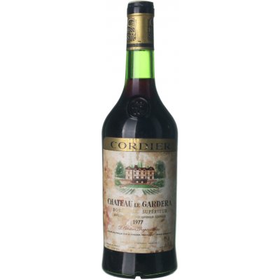 Chateau le Gardera Bordeaux Supérieur suché červené 1977 0,75 l (holá láhev) – Hledejceny.cz
