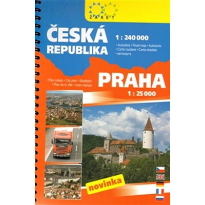 Autoatlas Česká republika Praha a okolí – Zboží Mobilmania