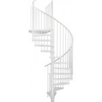 Myron Ø 140 cm, výška patra 329 cm bílý – Zboží Mobilmania