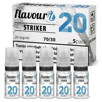 Flavourit STRIKER Dripper booster 70/30 20mg 5x10ml