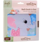 JOUECO Baby knížka zvířátka pískací na koupání do vany pro miminko plast 80124jot – Zboží Dáma