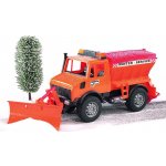 Bruder 2572 MB unimog pro zimní práce s radlicí – Sleviste.cz