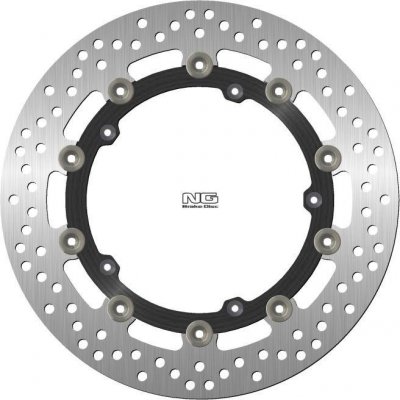 NG přední brzdový kotouč APRILIA RS 50 99-05, TUONO 50 03-07, MBK X POWER 50 03-05, YAMAHA SLIDER 50 03-12, TZR 50 03-17 (296X155X4mm) (5X6,25mm) plovoucí (prostředek hliníkový) – Sleviste.cz