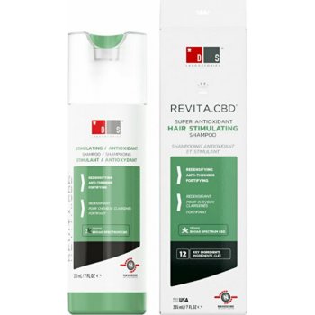 DS Laboratories Revita CBD antioxidační šampon proti vypadávání vlasů 205 ml