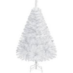 Umělý vánoční stromek 411264 white 6 ft 183 cm A YAHEETECH – Hledejceny.cz