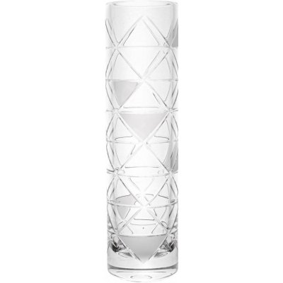 Křišťálová váza, TRIANGLE, Gold Crystal, 23 cm – Zboží Mobilmania