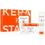 Kérastase Nutritive Vánoční Sada šampon Bain Satin 250 ml + péče 250 ml + termoochranná péče 150 ml – Hledejceny.cz