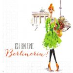 Ubrousek 33x33cm Jsem z Berlína – Zboží Dáma