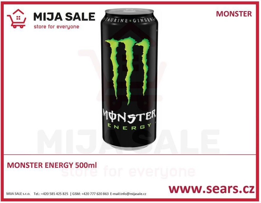 Monster energy 500ml od 33 Kč - Heureka.cz