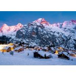 RAVENSBURGER Dechberoucí hory: Bernská vysočina Murren ve Švýcarsku 1000 dílků – Zboží Mobilmania