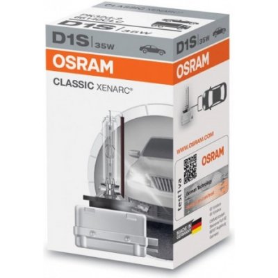 OSRAM XENONOVÁ VÝBOJKA D1S 35W XENARC CLASSIC – Zbozi.Blesk.cz