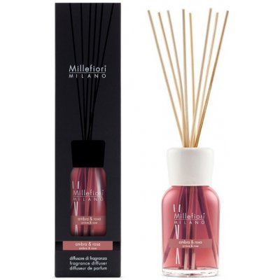 Millefiori Milano Ambra & Rosa difuzér 250 ml – Sleviste.cz