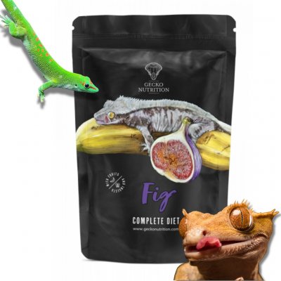 Gecko Nutrition Kaše pro pagekony Fík/banán 50 g – Zboží Dáma