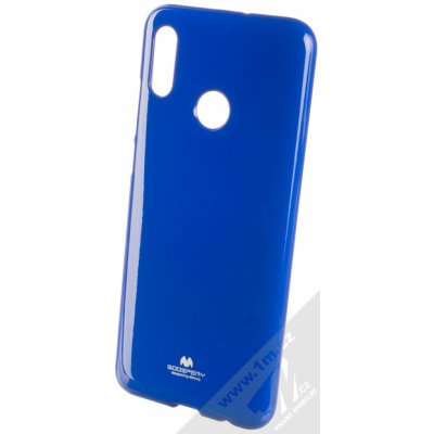 Pouzdro Goospery Jelly Case TPU ochranné silikonové Huawei P Smart 2019, Honor 10 lite tmavě modré – Zbozi.Blesk.cz