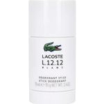 Lacoste Eau de Lacoste L.12.12 Blanc deostick 75 ml – Zboží Mobilmania