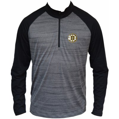 CCM Mikina Level Wear NHL Vandal 1/4 Zip Midlayer Sr Boston Bruins Senior