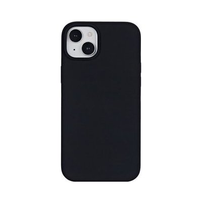 eSTUFF INFINITE Rome magnetic silicone case, pro iPhone 15 Plus, 100 % recyklovaný TPU, černý