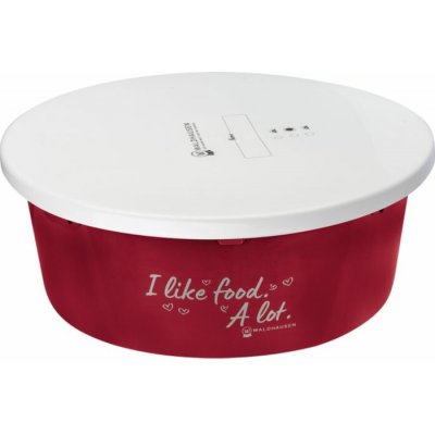 Waldhausen Vědro na Müsli XL 8l s víkem cherry red – Hledejceny.cz