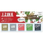Aladine Razítkovací polštářky Aladine Izink Quick Dry vánoční barvy 5 ks – Hledejceny.cz