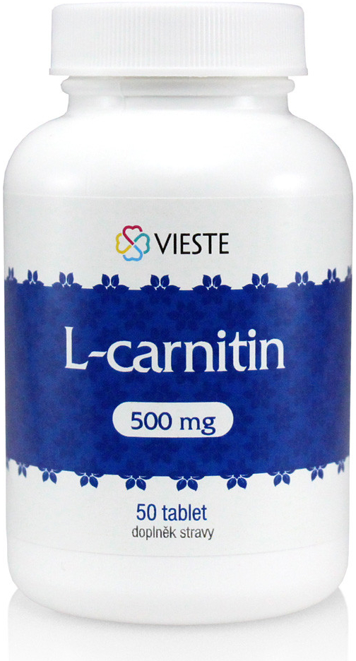 Vieste L-carnitin 500 mg 50 tablet