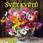Svět květů nástěnný 33 x 33 cm 2026 – Sleviste.cz
