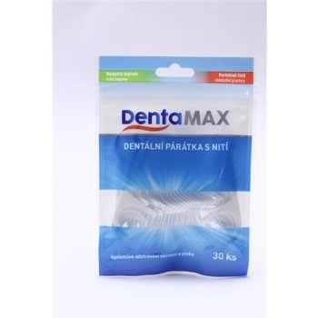 Dentamax dentální párátka s nití 30 ks