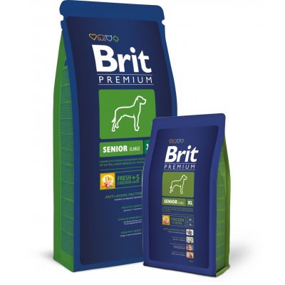 Brit Premium Senior XL 15 kg – Hledejceny.cz