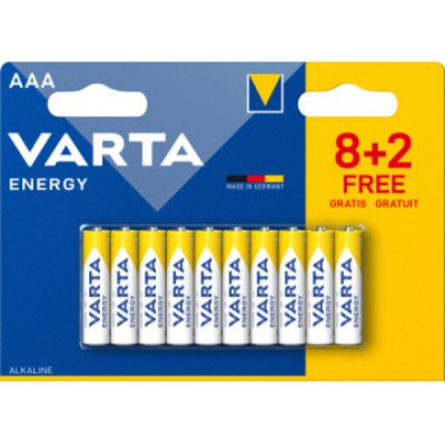 Varta Energy AAA 10 ks 961093 – Zboží Mobilmania