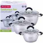 Kamille Sada hrnců nerezová ocel 6 ks – Zboží Dáma