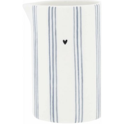 Bastion Collections Keramický džbánek White / Blue Stripes 250 ml modrá barva keramika – Zbozi.Blesk.cz